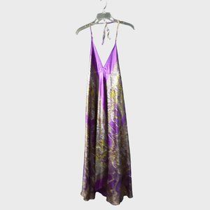 My Choice Boho Halter Maxi Sundress (OS)